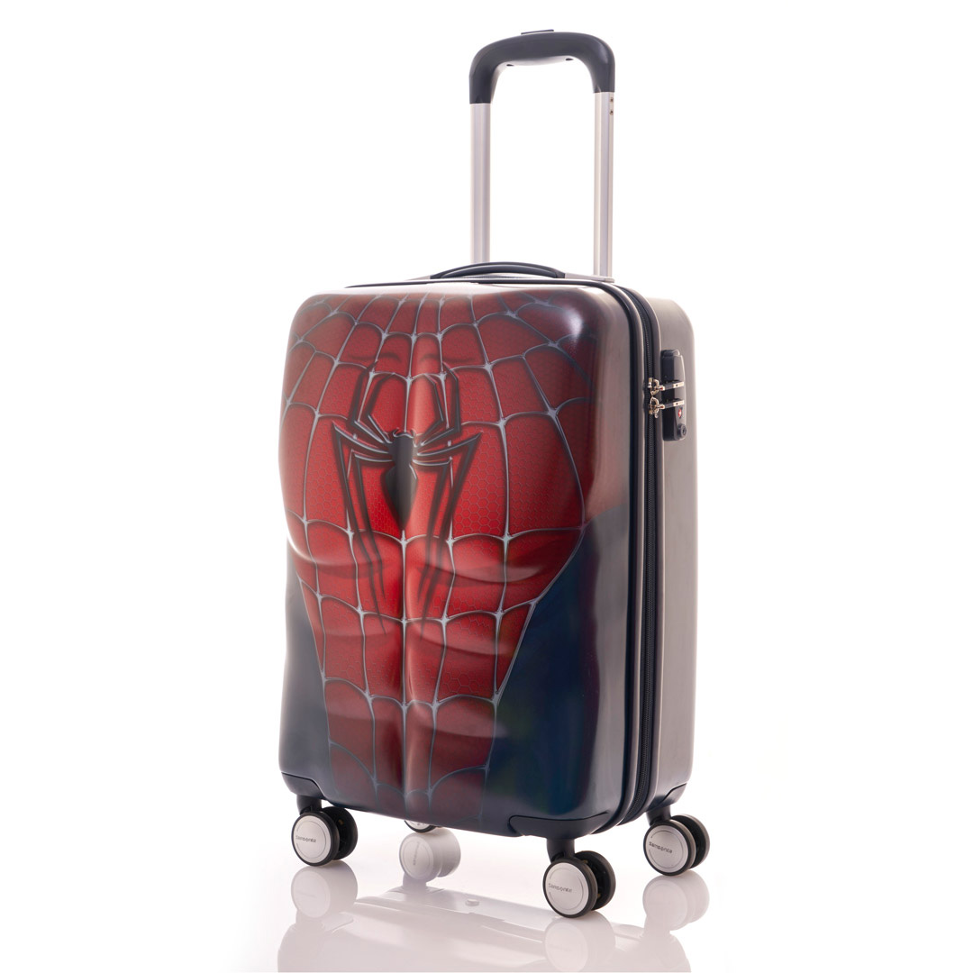 samsonite spiderman suitcase